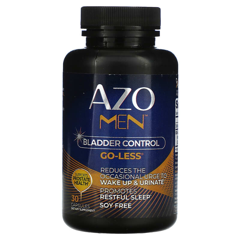 Azo Men Bladder Control 30 Capsules 787651760292