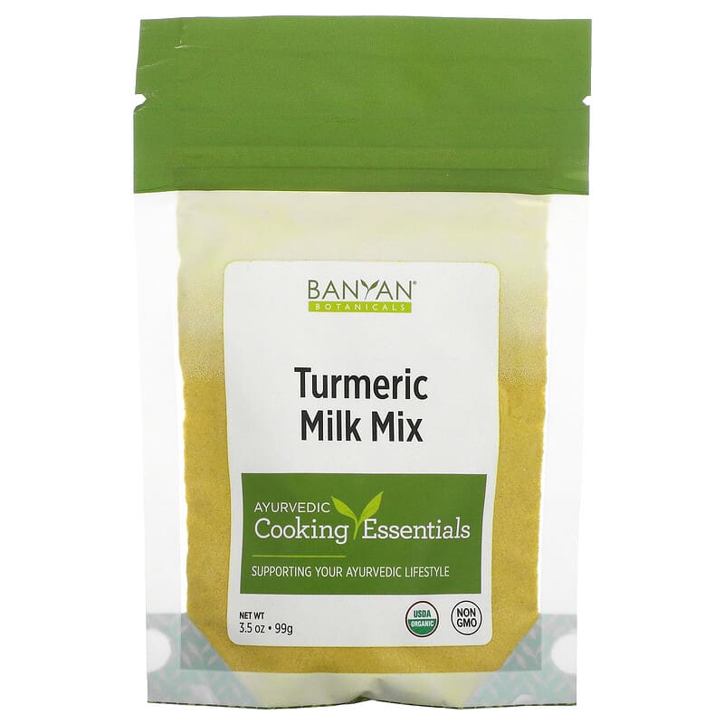 Banyan Botanicals Turmeric Milk Mix 3.5 oz (99 g) 618192074237