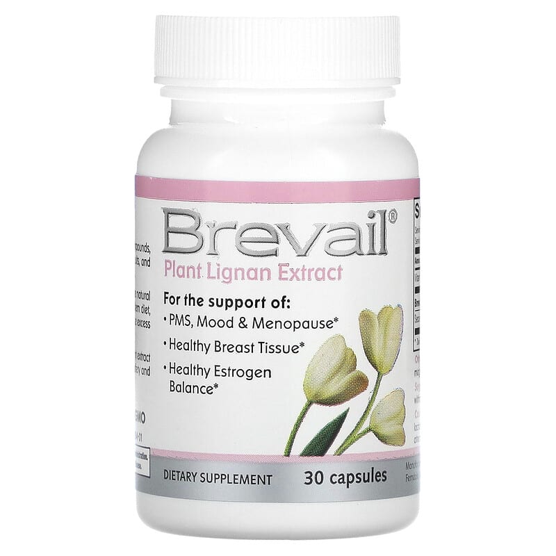 Barlean's, Brevail Plant Lignan Extract, 30 Capsules 705875100267