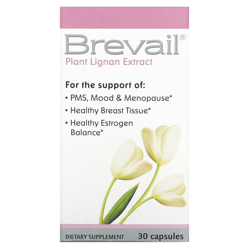 Barlean's Brevail Plant Lignan Extract 30 Capsules 705875100267