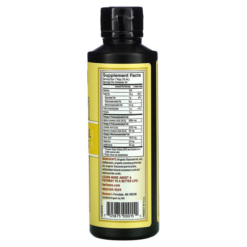 Barlean's, Essential Woman, Nurture, 12 fl oz (355 ml) 705875000154