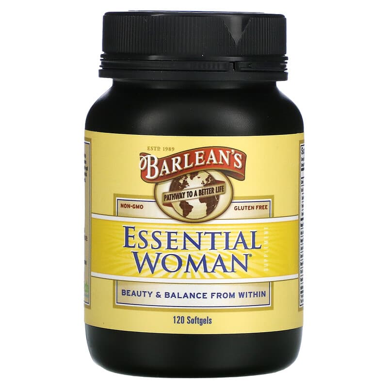 Barlean's Essential Woman Supplement 120 Softgels 705875100137