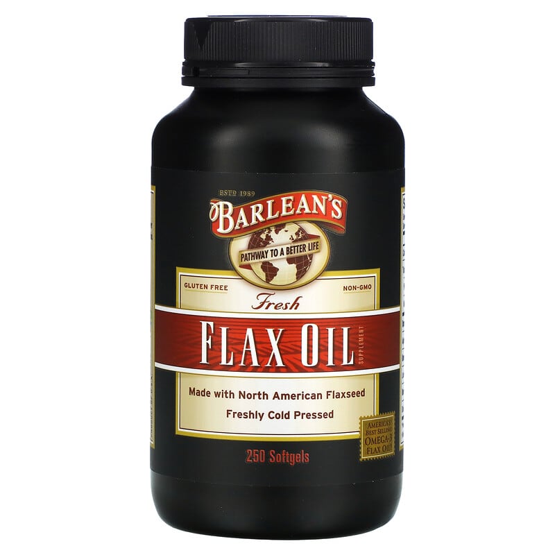 Barlean's Fresh Flax Oil 250 Softgels 705875100021