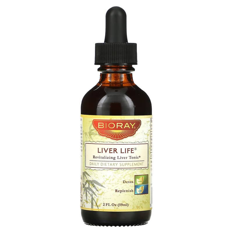 Bioray Inc. Liver Life Revitalizing Liver Tonic 2 fl oz (59 ml) 689076815895
