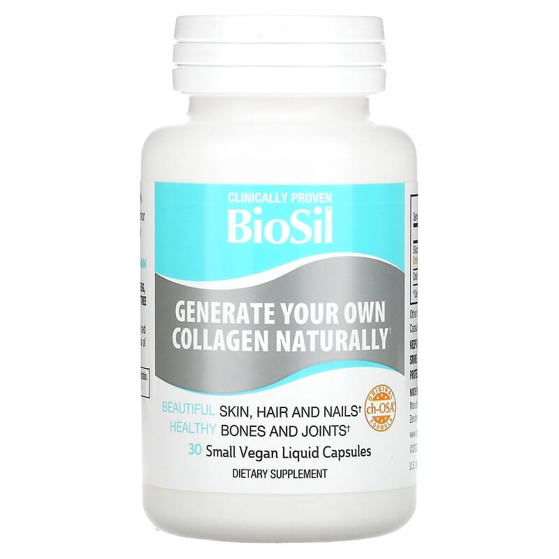 BioSil, Advanced Collagen Generator, 30 Small Vegan Liquid Capsules 5425010391897