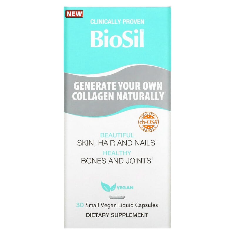 BioSil Advanced Collagen Generator 30 Small Vegan Liquid Capsules 5425010391897