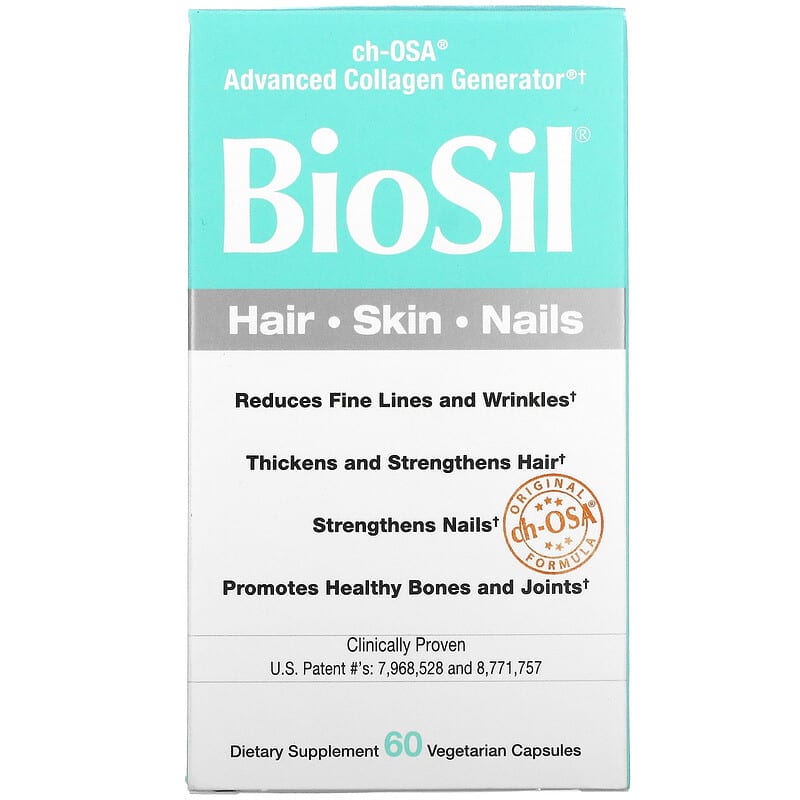 BioSil ch-OSA Advanced Collagen Generator 60 Vegetarian Capsules 5425010391835