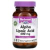 Bluebonnet Nutrition Alpha Lipoic Acid 600 mg 60 Vegetable Capsules 743715008564