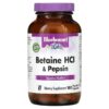 Bluebonnet Nutrition Betaine HCL & Pepsin 180 Vegetable Capsules 743715008977