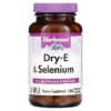 Bluebonnet Nutrition Dry-E & Selenium 120 Vegetable Capsules 743715006324