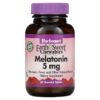 Bluebonnet Nutrition Earth Sweet Chewables Melatonin Raspberry 5 mg 60 Chewable Tablets 743715009967
