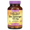 Bluebonnet Nutrition EarthSweet Chewables Zinc Lozenges Orange 15 mg 60 Lozenges 743715007451