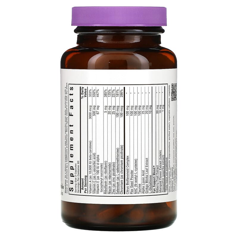 Bluebonnet Nutrition, Eye Antioxidant, 120 Vegetable Capsules 743715003422