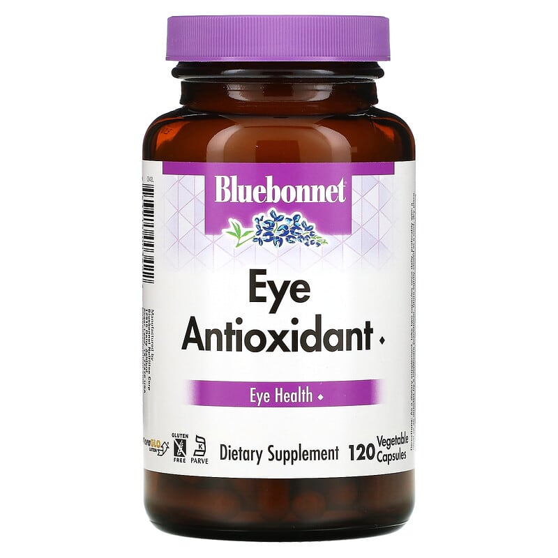 Bluebonnet Nutrition Eye Antioxidant 120 Vegetable Capsules 743715003422