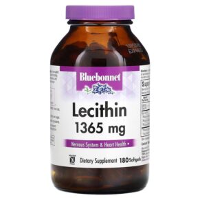 Bluebonnet Nutrition Lecithin 1,365 mg 180 Softgels 743715009264
