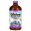 Bluebonnet Nutrition Liquid Calcium Magnesium Citrate & Vitamin D3 Blueberry  16 fl oz (473 ml) 743715006867