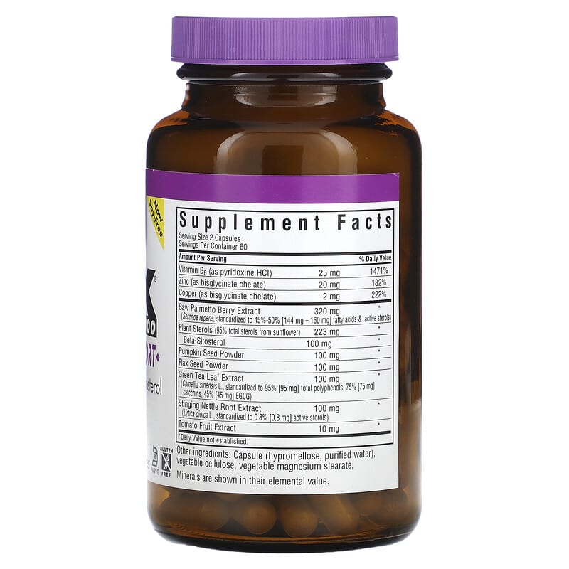 Bluebonnet Nutrition, MPX 1000, Prostate Support, 120 Vegetable Capsules 743715011281