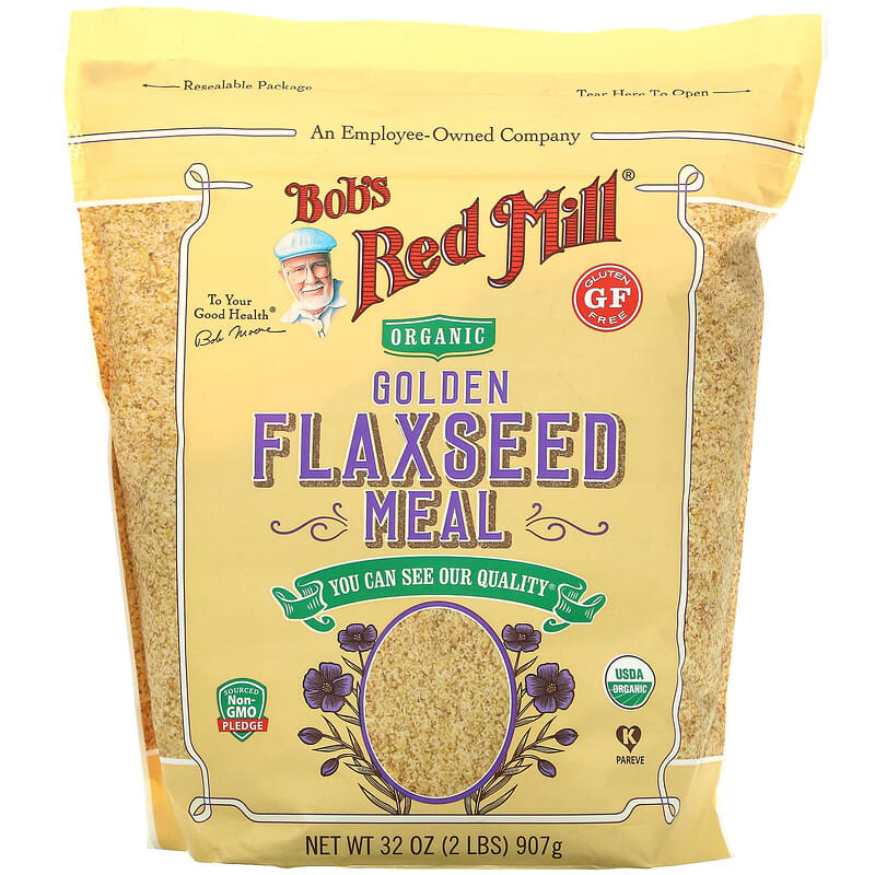 Bob's Red Mill Organic Golden Flaxseed Meal 32 oz (907 g) 39978059406