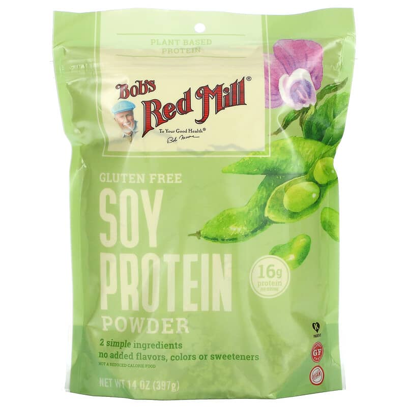 Bob's Red Mill Soy Protein Powder Gluten Free 14 oz (397 g) 39978002525