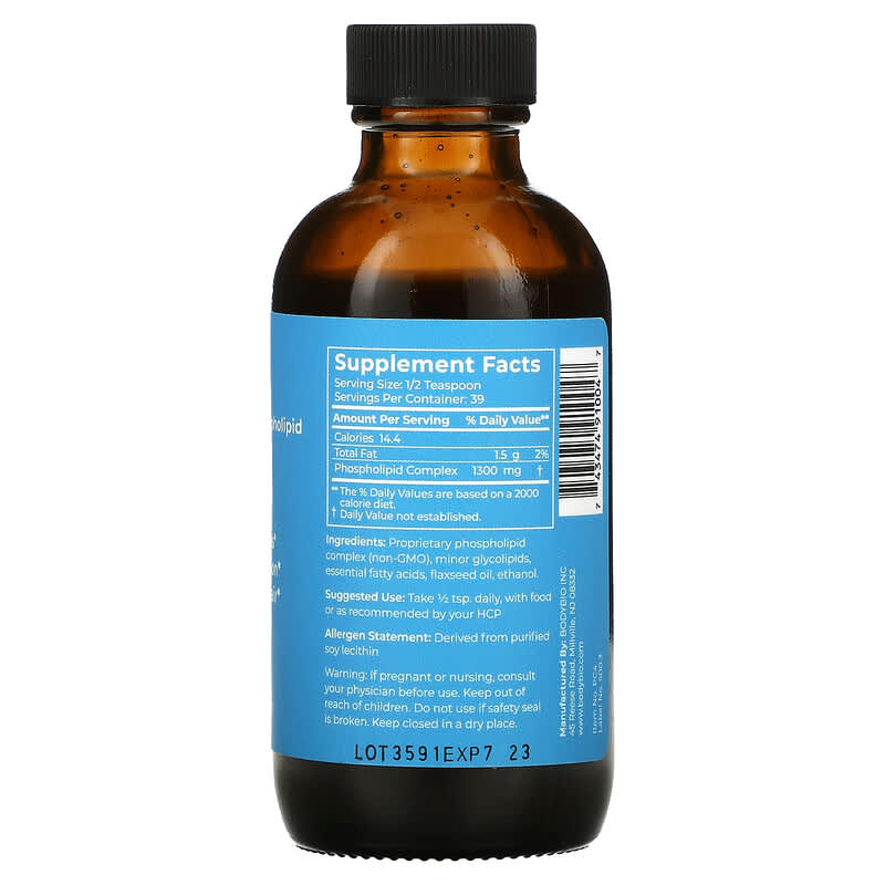 BodyBio, PC, Liposomal Phospholipid Complex, 4 fl oz 743474910047