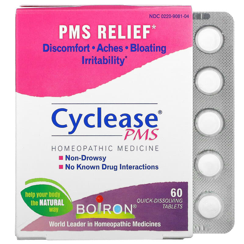 Boiron Cyclease PMS 60 Quick-Dissolving Tablets 306962615604