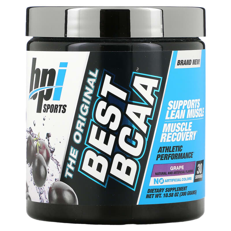 BPI Sports Best BCAA The Original Grape 10.58 oz (300 g) 811213021337