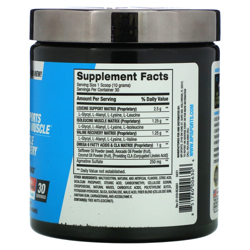 BPI Sports, The Original Best BCAA, Fruit Punch, 10.58 oz (300 g) 851780006306
