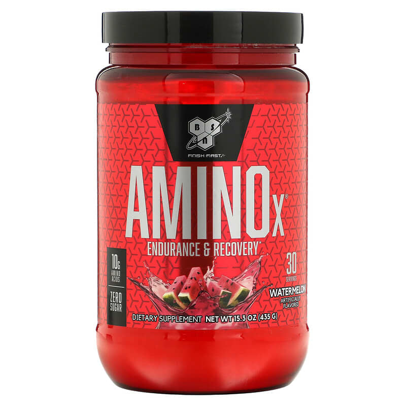 BSN AminoX Endurance & Recovery Watermelon 15.3 oz (435 g) 834266003266