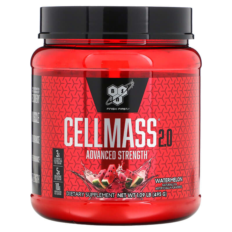 BSN Cellmass 2.0 Advanced Strength Watermelon 1.09 lbs (495 g) 834266002122