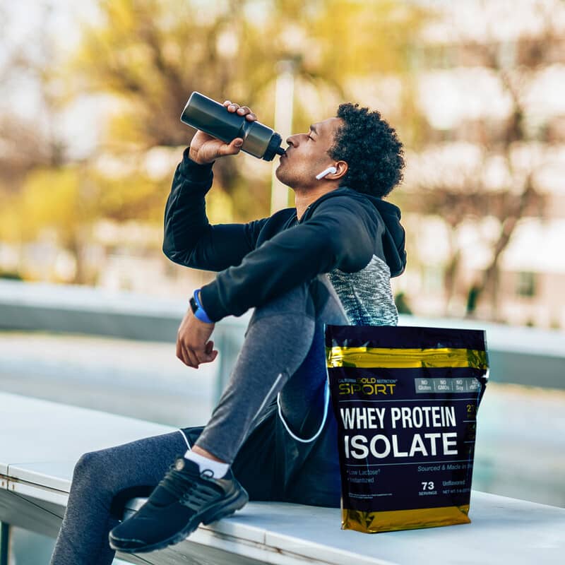 California Gold Nutrition, 100% Whey Protein Isolate, Unflavored, 5 lb (2.27 kg) 898220011674