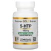 California Gold Nutrition 5-HTP Mood Support Griffonia Simplicifolia Extract from Switzerland 100 mg 90 Veggie Capsules 898220011735