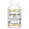 California Gold Nutrition Antarctic Krill Oil Omega-3 Phospholipids Complex with Astaxanthin Natural Strawberry and Lemon Flavor 1,000 mg 120 Softgels 898220011025