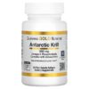 California Gold Nutrition Antarctic Krill Oil Omega-3 Phospholipids Complex with Astaxanthin Natural Strawberry and Lemon Flavor 500 mg 30 Softgels 898220011001