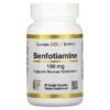 California Gold Nutrition Benfotiamine 150 mg 90 Veggie Capsules 898220020256