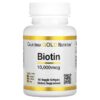 California Gold Nutrition Biotin 10,000 mcg 90 Softgels 898220011704