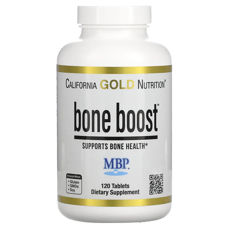 California Gold Nutrition Bone Boost 120 Tablets 898220021000