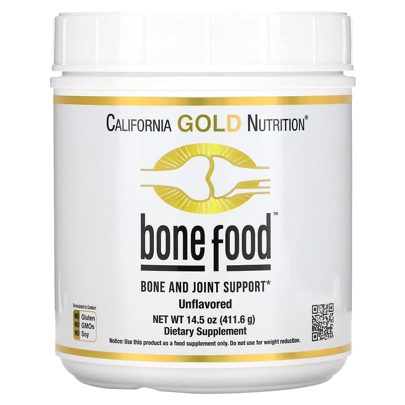 California Gold Nutrition Bone Food 14.50 oz (411 g) 898220020683