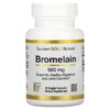 California Gold Nutrition Bromelain 500 mg 30 Veggie Capsules 898220021048