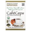 California Gold Nutrition CafeCeps Certified Organic Instant Coffee with Cordyceps and Reishi Mushroom Powder 30 Packets 0.08 oz (2.2 g) Each 898220012404