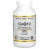 California Gold Nutrition CoQ10 USP with Bioperine 200 mg 360 Veggie Capsules 898220014279