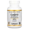 California Gold Nutrition CoQ10 with Bioperine 100 mg 150 Veggie Capsules 898220014286