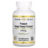 California Gold Nutrition French Grape Seed Extract Vitaflavan Antioxidant Polyphenol 100 mg 120 Veggie Capsules 898220011940