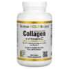 California Gold Nutrition Hydrolyzed Collagen Peptides + Vitamin C Type I & III 250 Tablets 898220011780