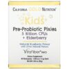 California Gold Nutrition Kids Pre-Probiotic Pixies 5 Billion CFUs + Elderberry Natural Blueberry Flavor 30 Packets 0.05 oz (1.5 g) Each 898220018536