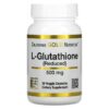 California Gold Nutrition L-Glutathione (Reduced) 500 mg 30 Veggie Capsules 898220018970