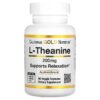 California Gold Nutrition L-Theanine Featuring AlphaWave 200 mg 60 Veggie Capsules 898220012428