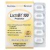 California Gold Nutrition LactoBif 100 Probiotics 100 Billion CFU 30 Veggie Capsules 898220010530