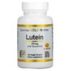 California Gold Nutrition Lutein with Zeaxanthin 20 mg 120 Veggie Softgels 898220014033