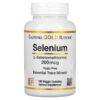 California Gold Nutrition Selenium Yeast-Free 200 mcg 180 Veggie Capsules 898220013524