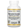 California Gold Nutrition Silymarin Complex Milk Thistle Extract Plus Dandelion Artichoke Curcumin C3 Complex® Ginger and BioPerine® 120 Veggie Capsules 898220009565